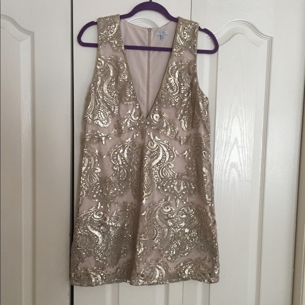 Sequin Tobi mini dress